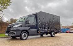 covered car transporter
