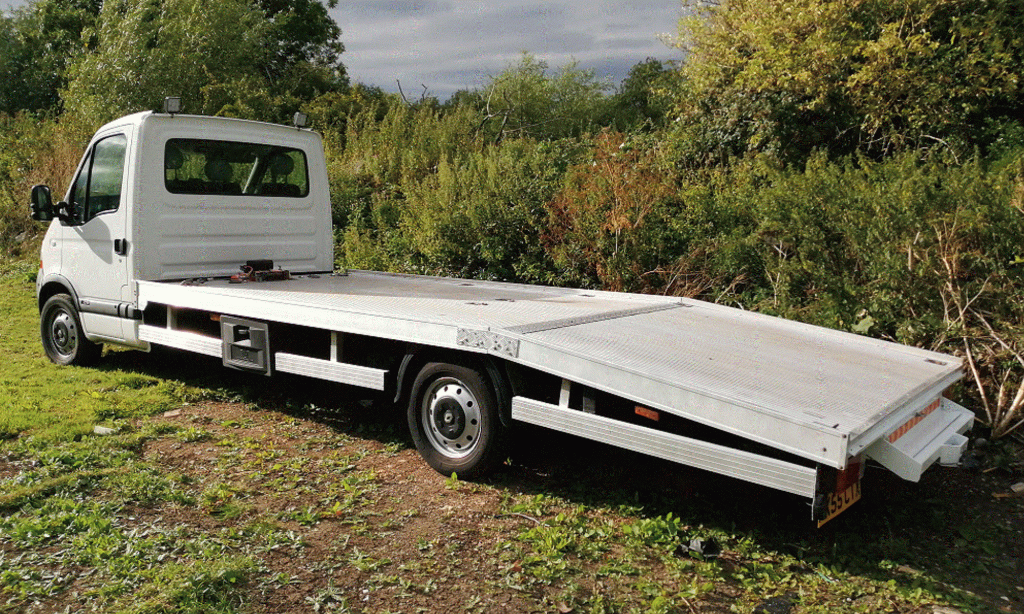 vehicle transport trailer