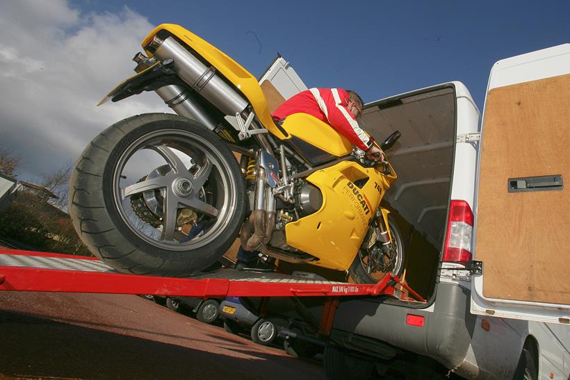 motorcycle transport uk to france