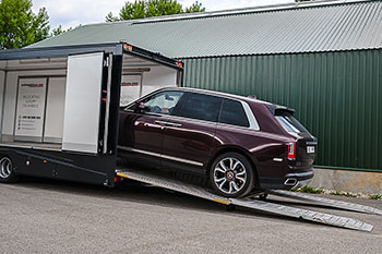 enclosed truck car transport